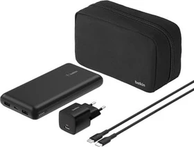 Belkin BoostCharge Powerbank Ladeset 20K schwarz