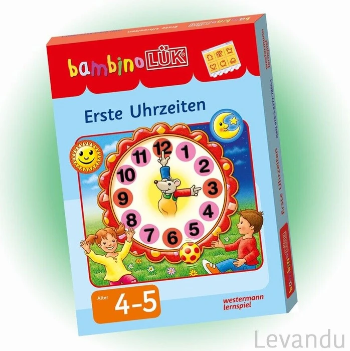 bambino LÜK-Set Mathematik Erste Uhrzeiten