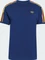 adidas 3-Streifen T-Shirt kurzarm dark blue/crew yellow/power blue (Herren) Vorschaubild