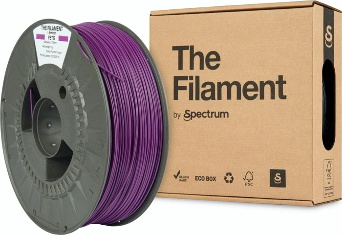 Spectrum PETG, violett, Spule, 1.75mm, 1.00kg