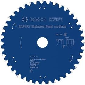 Bosch Professional Expert Stainless Steel Cordless Kreissägeblatt 40Z, 160x1.3x20mm, 1 Stück