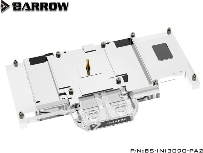 Barrow NVIDIA RTX 3090 LRC 2.0 Full Coverage GPU Water Block, INNO3D 3090 Gaming Aurora