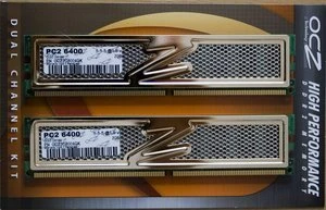 OCZ Vista Performance Gold Edition UDIMM 4GB Kit, DDR2-800, CL5-5-5-18