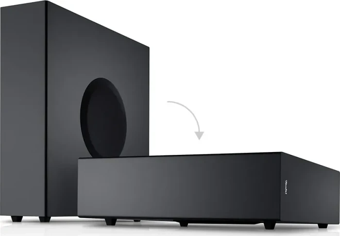 Teufel Cinebar 11 für Dolby Atmos 2.1-Set weiß
