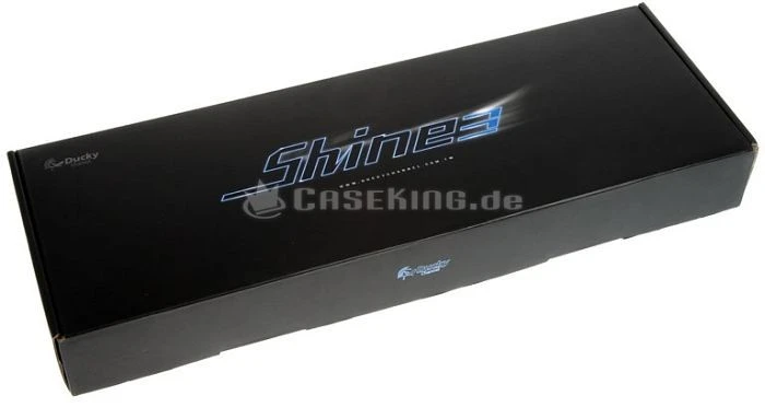 Ducky Shine 3, LEDs grün, MX Brown, USB, DE
