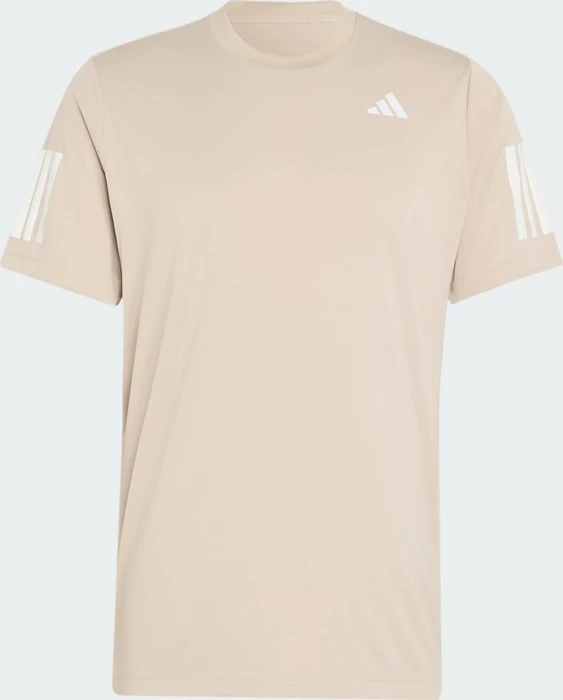 adidas Club Tennis Climacool 3-Streifen Funktionsshirt kurzarm khaki three (Herren)