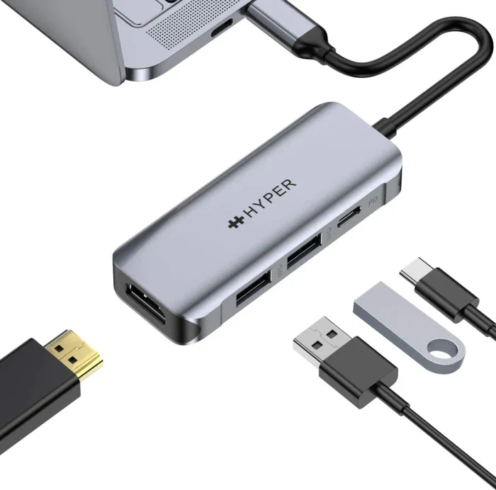 Targus HyperDrive 4-in-1, USB-C 3.0 [Stecker]