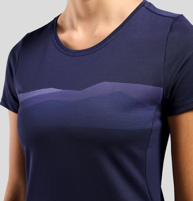 Odlo F-Dry Funktionsshirt kurzarm eclipse (Damen)