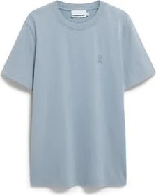 Armedangels Maarkos Gmt Dye T-Shirt kurzarm pigment blue washed (Herren)
