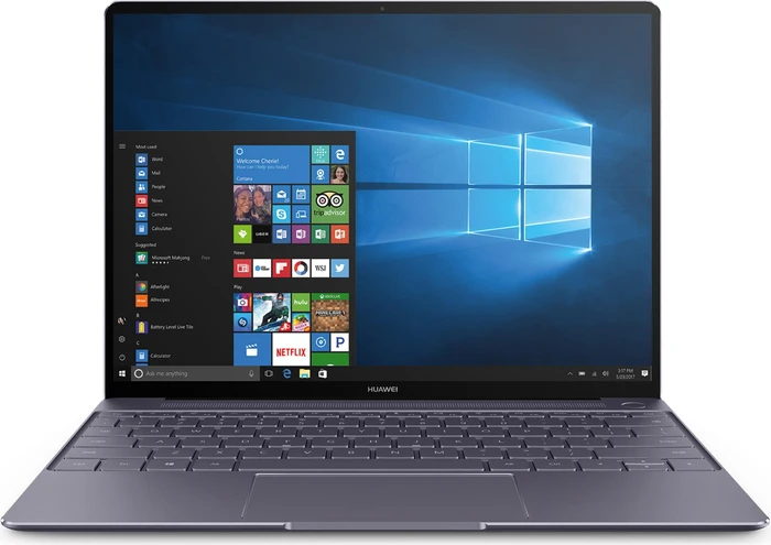 Huawei MateBook X (2017) MateBook X (2017), grau, Core i5-7200U, 8GB RAM, 256GB SSD, DE