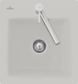 Villeroy & Boch Subway 45 XS Einbau Becken mittig steam