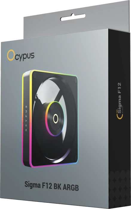 Ocypus Sigma F12 BK ARGB, schwarz, 120mm
