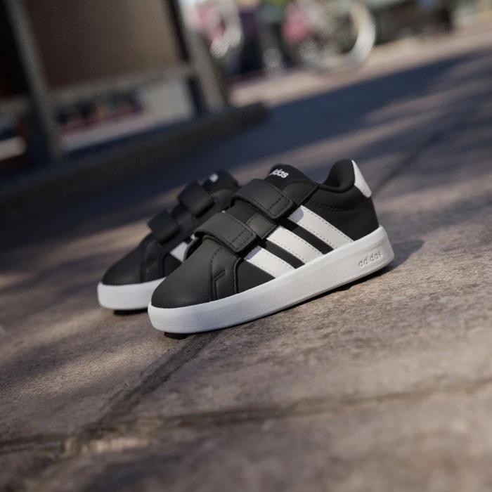 adidas Grand Court 3.0 core black/cloud white (Junior)