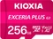 KIOXIA EXCERIA PLUS G3 R210/W90 256GB Kit, UHS-I U3, A2, Class 10 Vorschaubild