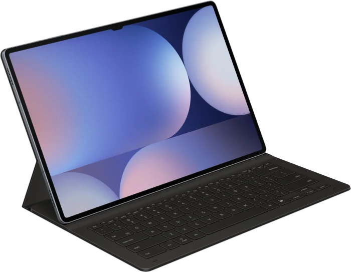 Samsung EF-DX920 Book Cover Keyboard Slim mit AI-Taste für Galaxy Tab S9 Ultra / Tab S10 Ultra, schwarz, DE