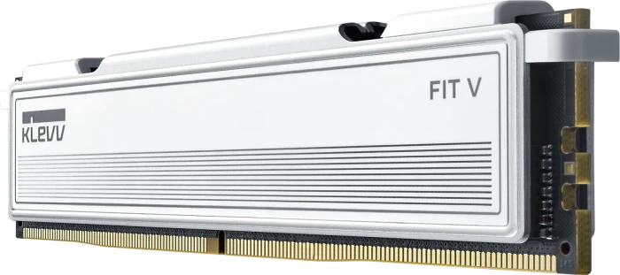 Klevv Fit V Ceramic White UDIMM 32GB Kit, DDR5-6000, CL28-36-36-76