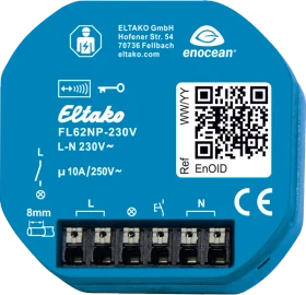 Eltako FL62NP-230V Funk-Lichtaktor, 10A, Schaltaktor (30100530)