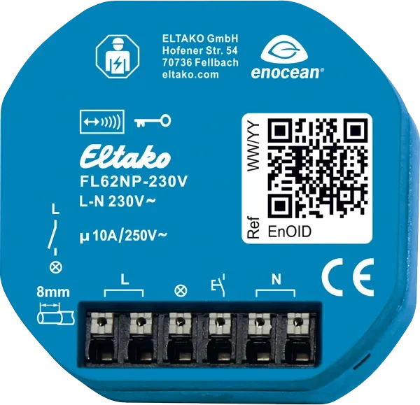 Eltako FL62NP-230V Funk-Lichtaktor, 10A, Schaltaktor
