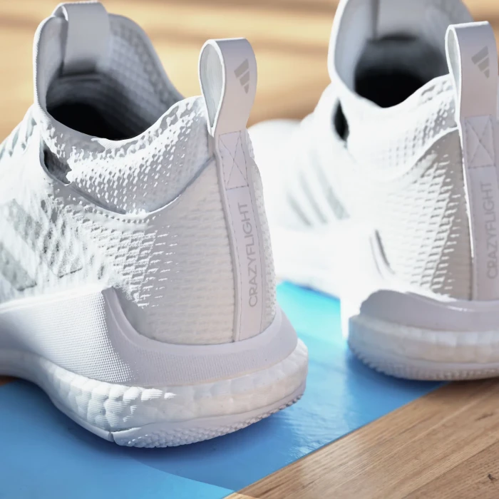 adidas Crazyflight Mid cloud white/silver metallic/grey one (Damen)