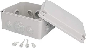 uniTEC AP-FR-Abzweigkasten IP65 175x151x95mm grau