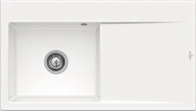 Villeroy & Boch Subway Style 50 Einbau Becken links weiß alpin