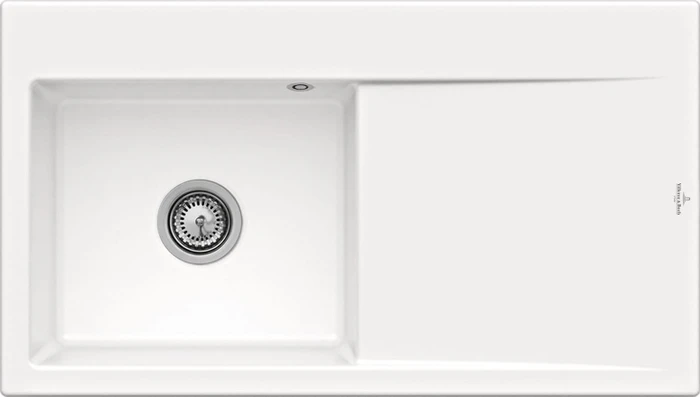 Villeroy & Boch Subway Style 50 Einbau Becken links weiß alpin