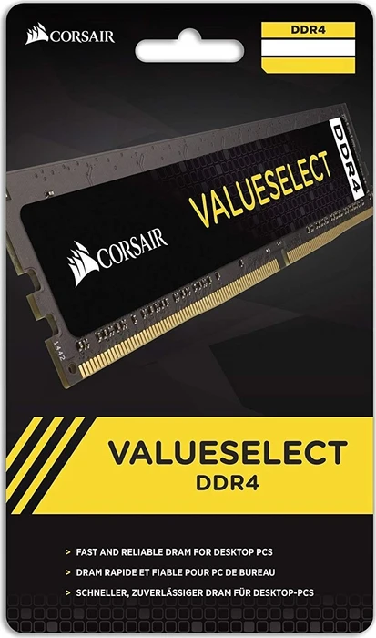 Corsair ValueSelect UDIMM 16GB, DDR4-2133, CL15-15-15-36, 2RX8