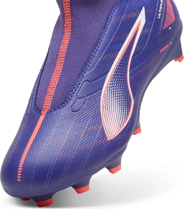 Puma Ultra 5 Match+ Laceless FG/AG lapis lazuli/puma white/sunset glow