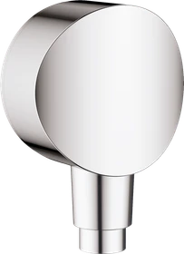 Hansgrohe FixFit S Wandanschluss mit Rückflussverhinderer und Kunststoffanschlusswinkel chrom