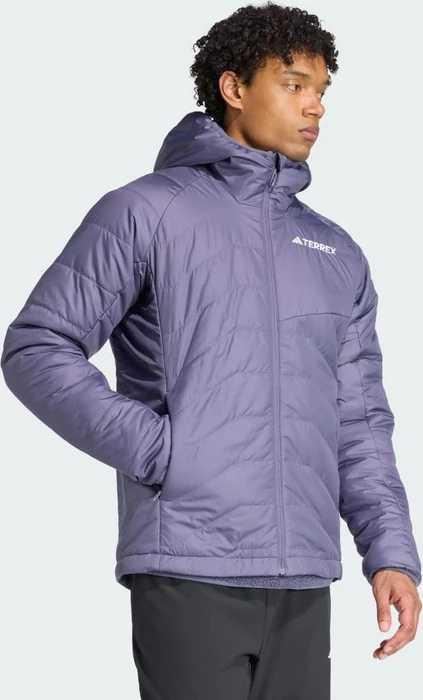 adidas Terrex Multi Synthetic Hooded Isolation Jacke preloved violet (Herren)