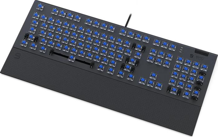 Endorfy SilentiumPC SPC Gear GK650K Omnis Pudding Edition, LEDs RGB, Kailh BLUE, USB, DE