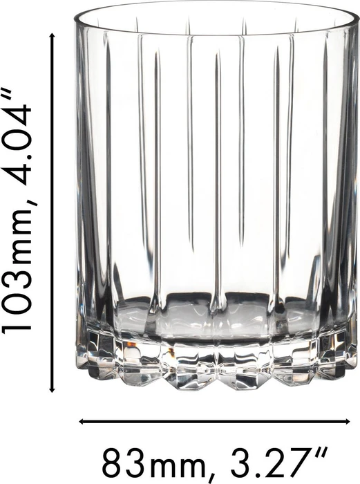 Riedel Drink Specific Glassware Double Rocks Glas, 2 Stück
