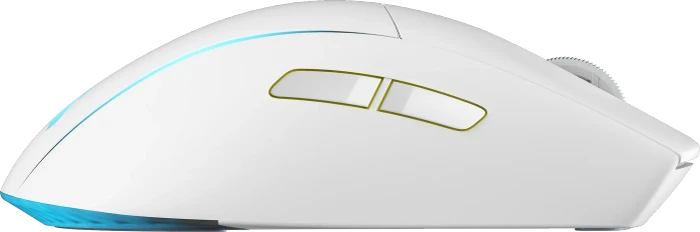 Corsair M75 WIRELESS Lightweight RGB Gaming Mouse, weiß, USB/Bluetooth