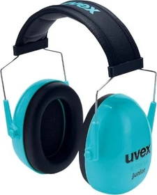 UVEX K Junior Gehörschutz schwarz/blau