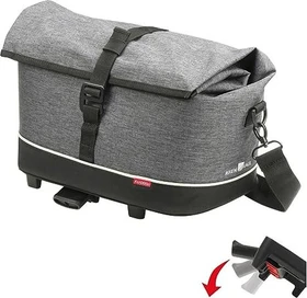 KLICKfix Rackpack City Uniklip Gepäcktasche tweed grey
