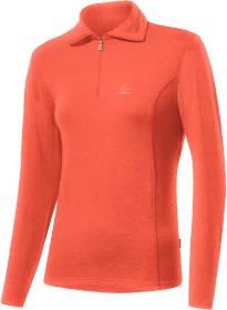 Löffler Midlayer Turtle Transtex Poloshirt langarm coral (Damen)