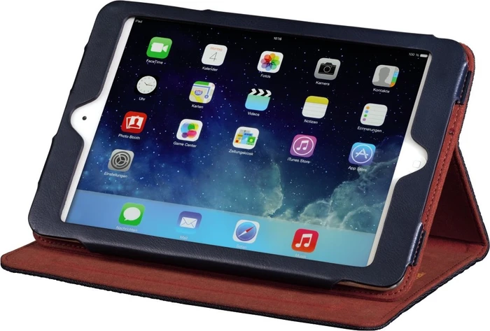 Hama Portfolio Lissabon für Apple Schutzhülle für iPad mini blau/rot