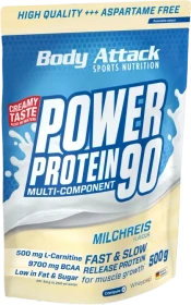 Body Attack Power Protein 90 Milchreis 500g