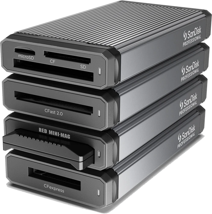 SanDisk Professional PRO-Reader CFexpress 2.0 Type B Single-Slot-Cardreader, USB-C 3.1 [Buchse]