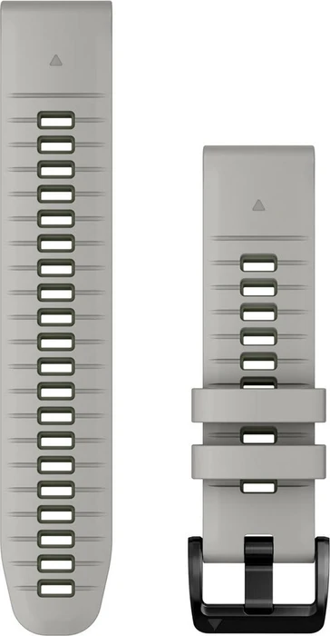 Garmin Ersatzarmband QuickFit 22 Silikon fog grey/moss