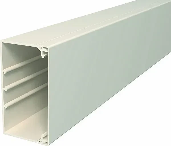 OBO Bettermann WDK60110CW Kabelkanal, 110x60mm, 2m, cremeweiß