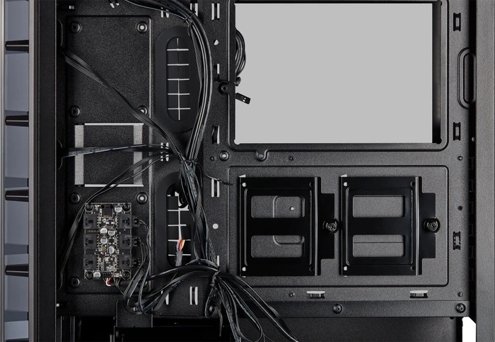 Corsair iCue 465X RGB, schwarz, Glasfenster