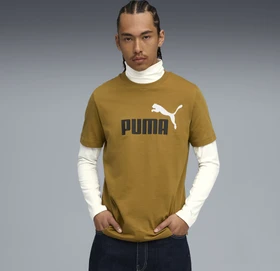 Puma Essentials 2 Colour No. 1 Logo T-Shirt kurzarm honey butter (Herren)