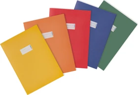 Herma Heftschoner Papier, A4, farbig sortiert, 5er-Pack