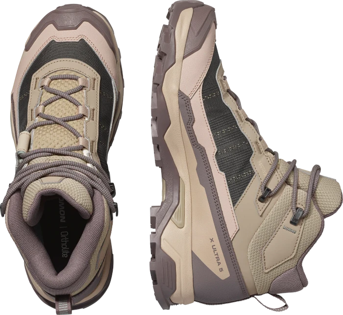 Salomon X Ultra 5 Mid GTX spellbound/monument/dusky orchid (Damen)