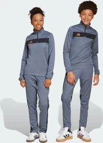 adidas Tiro 25 Essentials Trainingshose lang team onix/super orange (Junior)