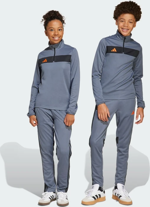 adidas Tiro 25 Essentials Trainingshose lang team onix/super orange (Junior)