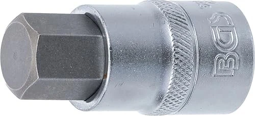 BGS technic Innensechskant Steckschlüssel 1/2", 17x55mm