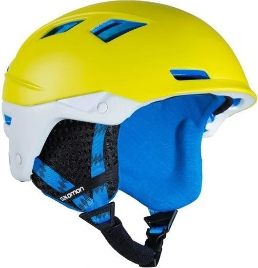Salomon MTN Lab Helm gelb/weiß/blau