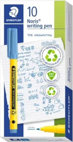 Staedtler Noris writing pen 307 0.3mm delfterblau, 10er-Pack